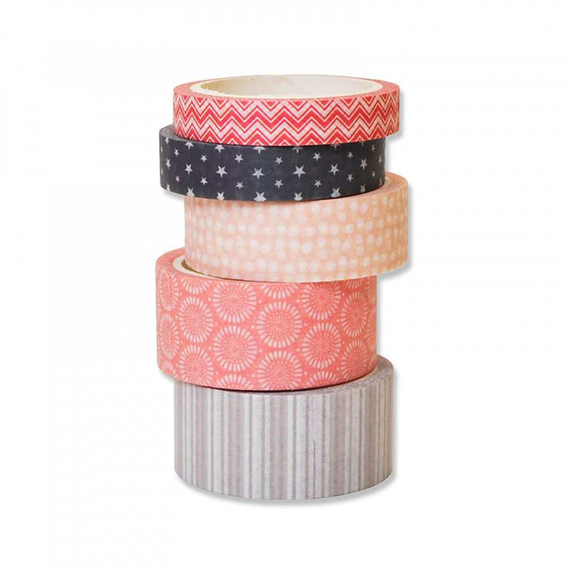 Assorted Patterns Washi Tape - Making Essential - Sizzix - Clearance