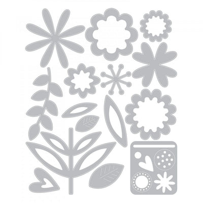 Flower Set Thinlits Dies