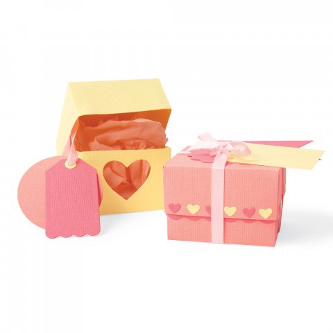 Box & Labels Thinlits Plus Die Set - Jenna Rushforth - Sizzix - Clearance
