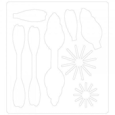 Summer Blooms Bigz Die - Jennifer Ogborn - Sizzix - Clearance