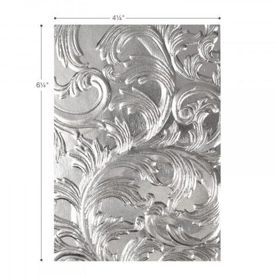 Elegant 3-D Texture Fades Embossing Folder