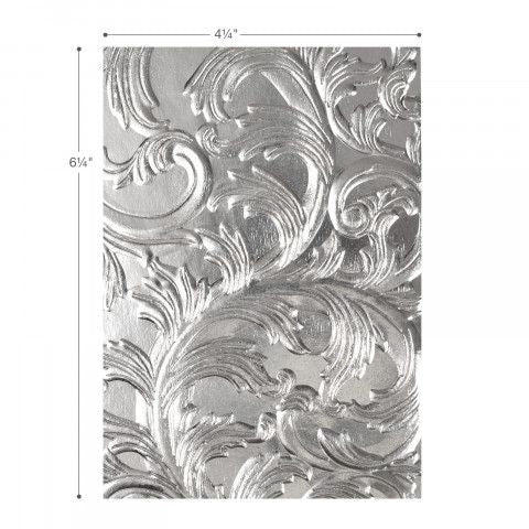 Elegant 3-D Texture Fades Embossing Folder