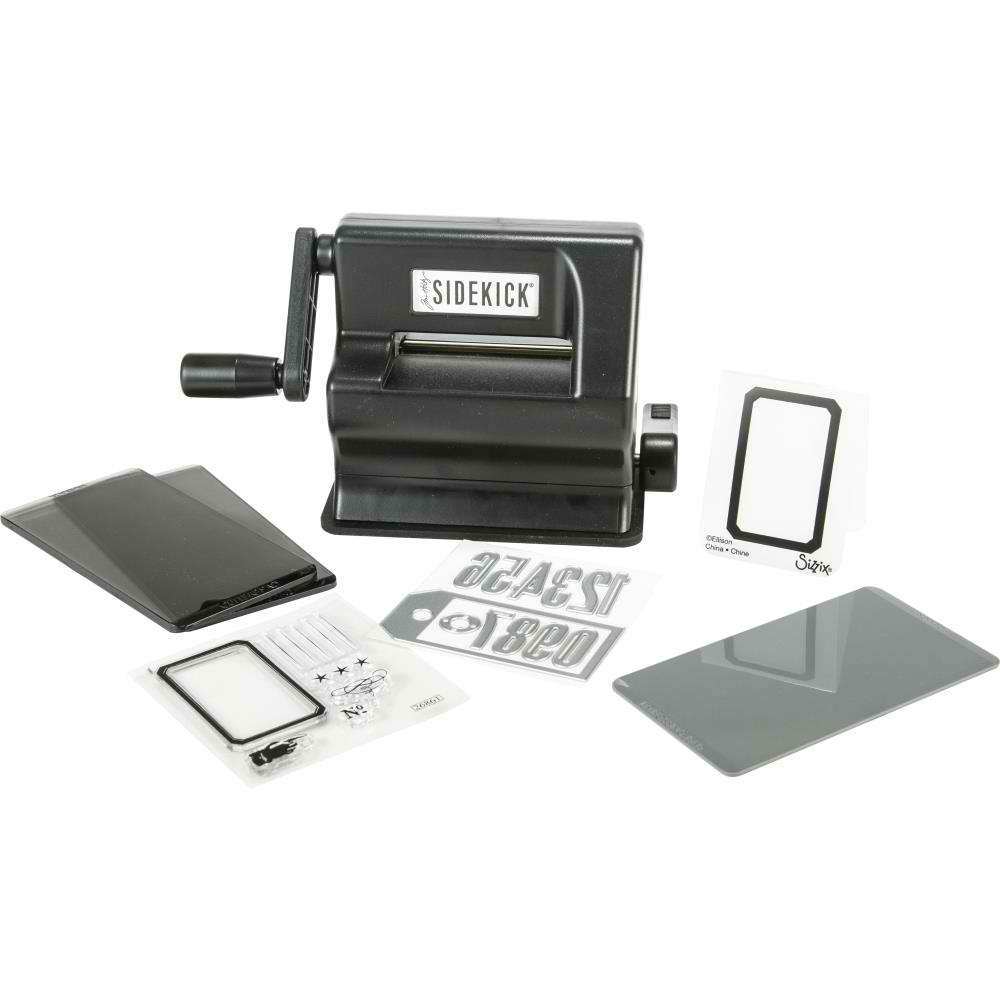Sizzix Sidekick Die-Cutting Machine Bundle by Tim Holtz (Black)
