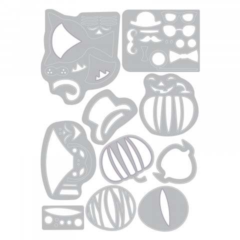 Hip Haunts Thinlits Die Set - Tim Holtz - Sizzix