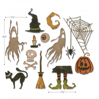 Frightful Things Thinlits Die Set - Tim Holtz - Sizzix