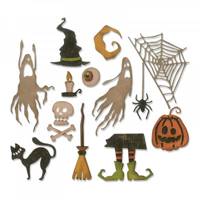 Frightful Things Thinlits Die Set - Tim Holtz - Sizzix