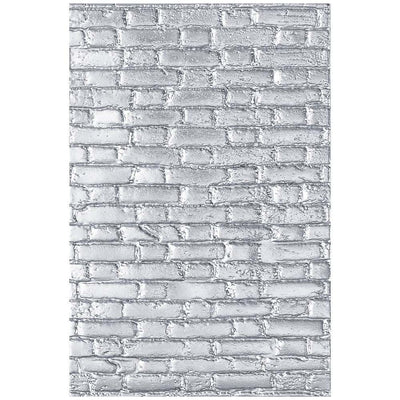 Brickwork 3-D Texture Fades Embossing Folder - Tim Holtz - Sizzix