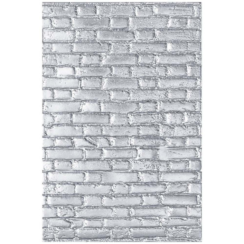 Brickwork 3-D Texture Fades Embossing Folder - Tim Holtz - Sizzix