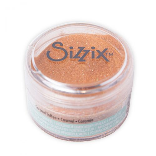 Caramel Toffee Opaque Embossing Powder - Making Essential - Sizzix - Clearance