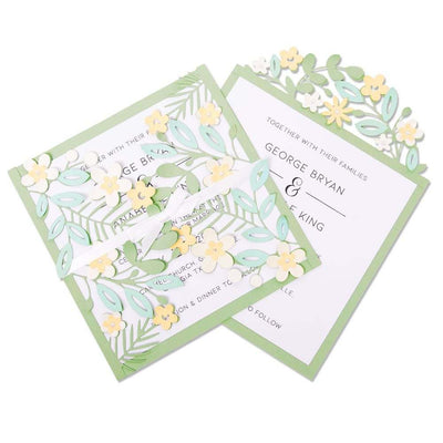 Floral Edges #2 Thinlits Dies - Sizzix  - Clearance