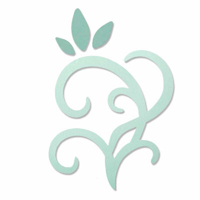 Leaves & Swirls Bigz Die - Debi Potter - Sizzix  - Clearance