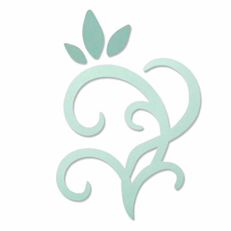 Leaves & Swirls Bigz Die - Debi Potter - Sizzix  - Clearance
