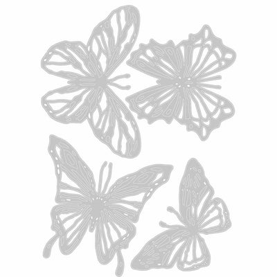 Scribbly Butterflies Thinlits Dies - Tim Holtz - Sizzix *
