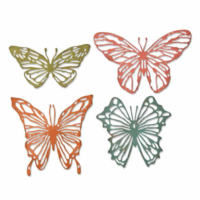 Scribbly Butterflies Thinlits Dies - Tim Holtz - Sizzix *