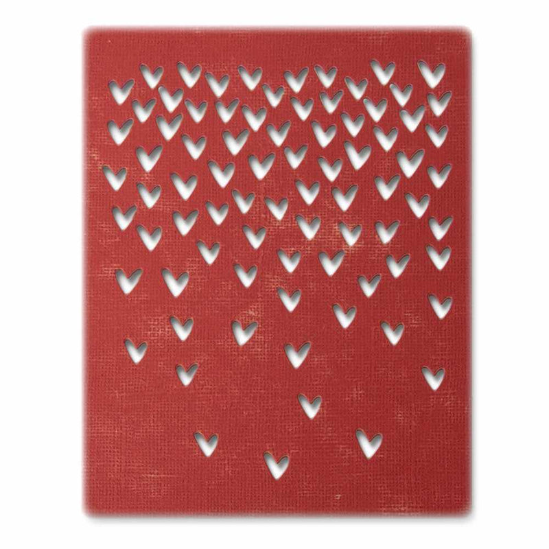 Falling Hearts Thinlits Dies - Tim Holtz - Sizzix *