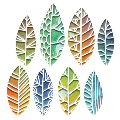 Cut Out Leaves Thinlits Dies - Tim Holtz - Sizzix *