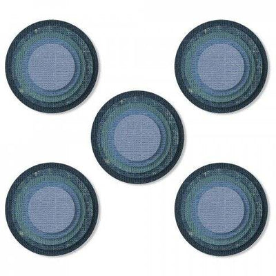 Stacked Tiles Circles Thinlits Die Set - Tim Holtz - Sizzix*