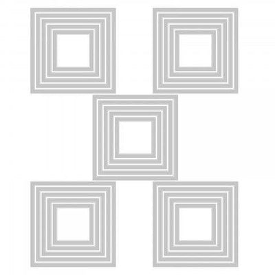 Stacked Tiles Squares Thinlits Die Set - Tim Holtz - Sizzix*