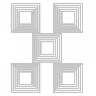 Stacked Tiles Squares Thinlits Die Set - Tim Holtz - Sizzix*