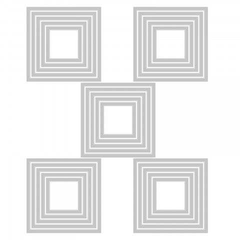 Stacked Tiles Squares Thinlits Die Set - Tim Holtz - Sizzix*