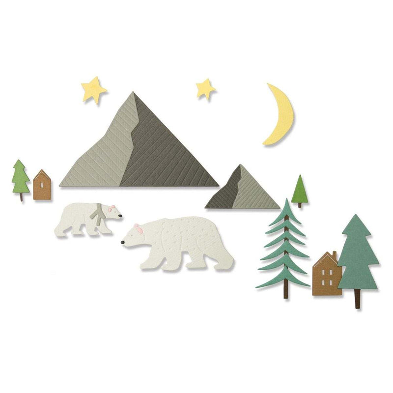 Arctic Bear Thinlits Dies - Emily Tootle - Sizzix