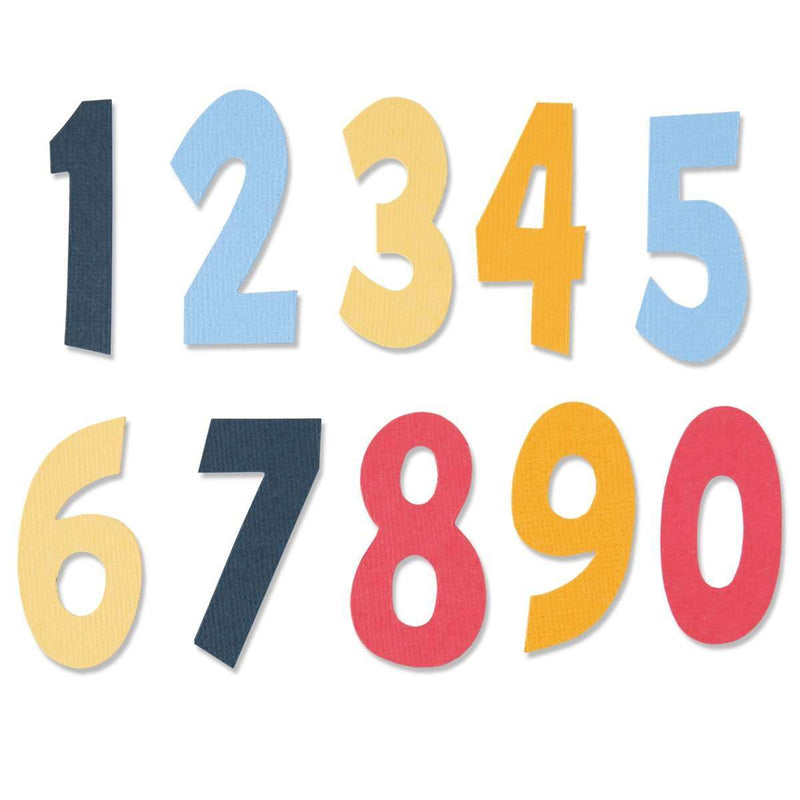 Numeracy Bigz Die - Jenna Rushforth - Sizzix - Clearance