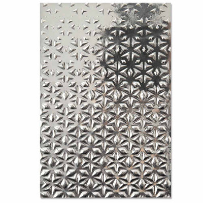 Star Fall 3-D Textured Impressions Embossing Folder - Georgie Evans - Sizzix - Clearance