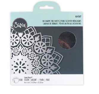 Silver Decorative Foil Sheets - Effectz - Sizzix - Clearance