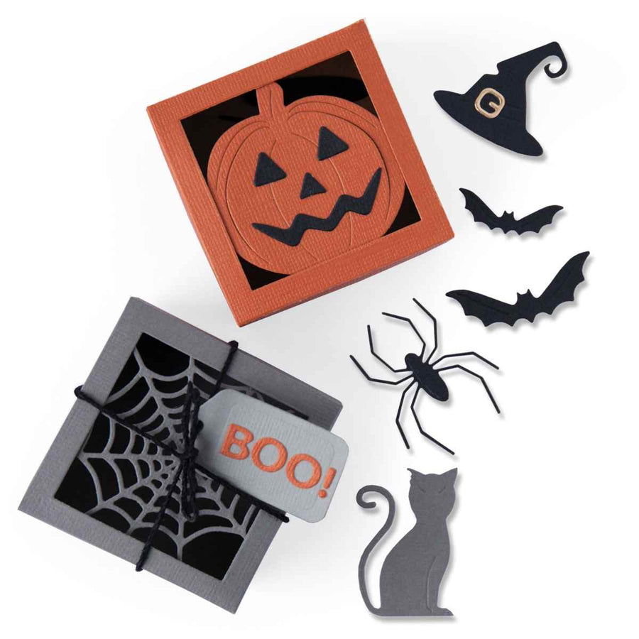 Spooky Silhouette Box Thinlits Dies-Georgie Evans-Sizzix