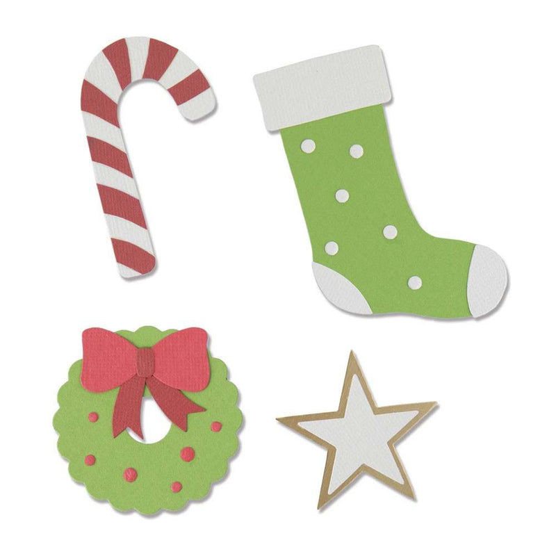 Seasonal Elements Bigz Die - Kath Breen - Sizzix - Clearance