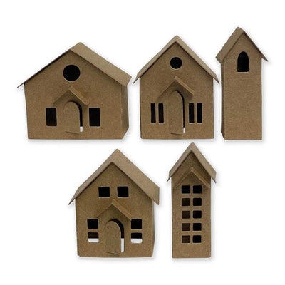 Paper Village Thinlits Dies - Tim Holtz - Sizzix
