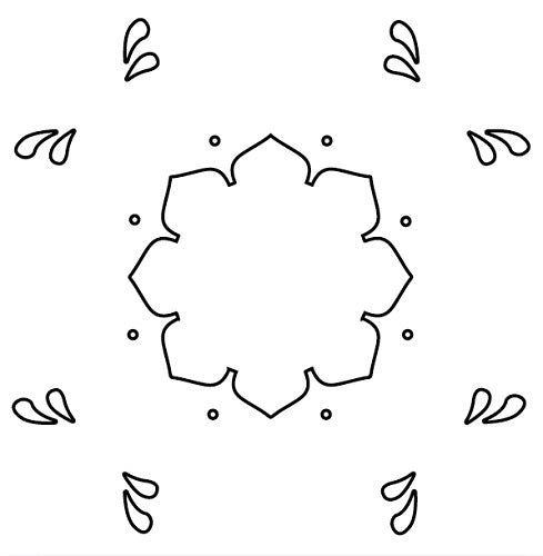 Mosaic Flowers Layered Stencils - Making Tool - Sizzix*