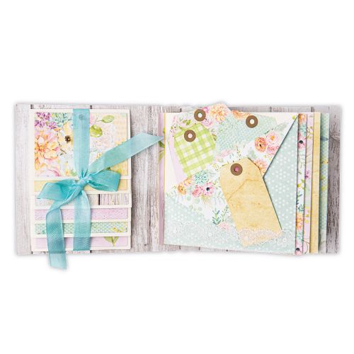 Waterfall & Tags Card Thinlits Die Set - Eileen Hull - Sizzix - Clearance
