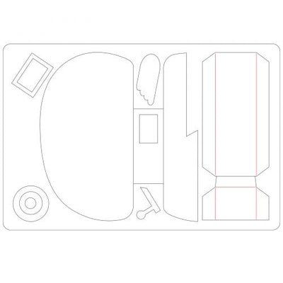 3D Camper Box ScoreBoards L Die - Eileen Hull - Sizzix - Clearance