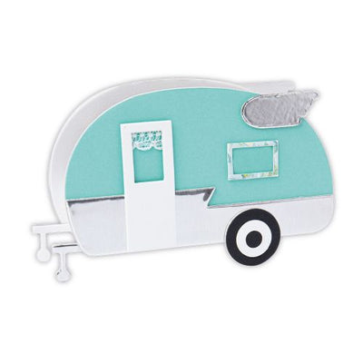 3D Camper Box ScoreBoards L Die - Eileen Hull - Sizzix - Clearance