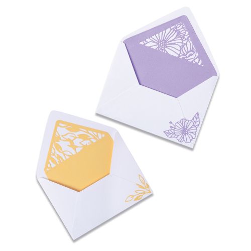 Delicate Envelope Liners Thinlits Die Set - Olivia Rose - Sizzix