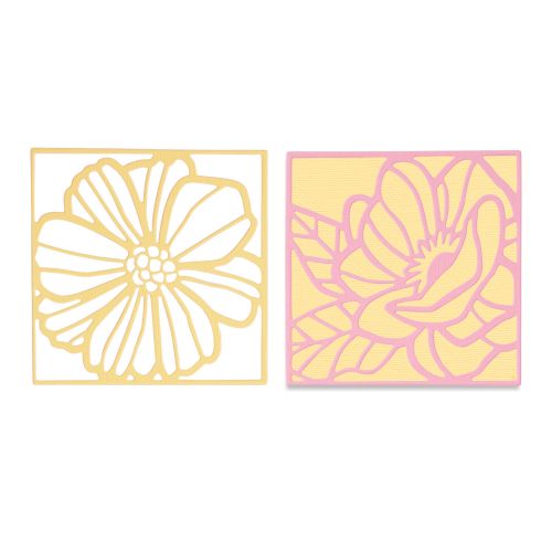 Floral Card Fronts Thinlits Die Set-Olivia Rose-Sizzix