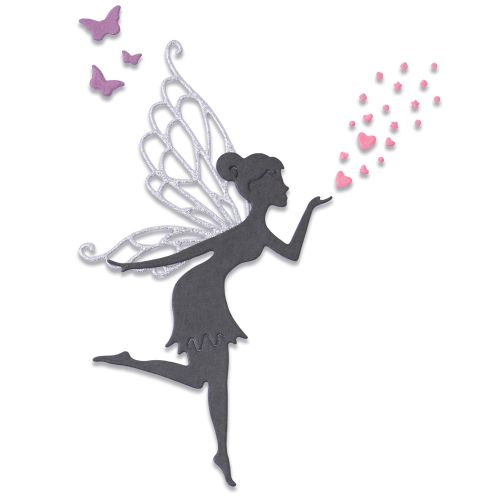 Fairy Wishes Thinlits Die Set - Lisa Jones - Sizzix - Clearance