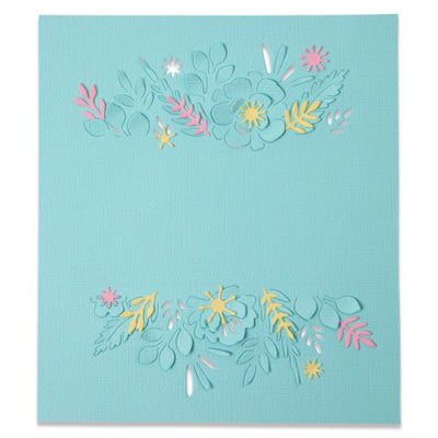 Floral Borders Thinlits Die Set - Olivia Rose - Sizzix