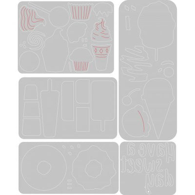 Sweet Treats Thinlits Die Set - Jessica Scott - Sizzix - Clearance