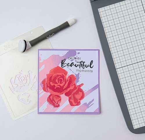 Roses Watercolour Layered Stencils - Making Tool - Sizzix*