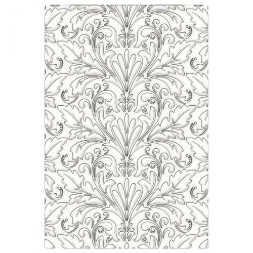 Art Nouveau 3-D Textured Impressions Embossing Folder - Sizzix