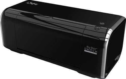chiii♡　CとJセット Sizzix Big Shot Switch Plus Craft Die-Cutting Machine (Black) by