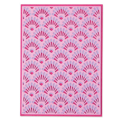Layered Geo Shells Thinlits Dies - Mystical - Jessica Scott - Sizzix - Clearance