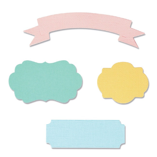 Banners & Labels Bigz Die - Jessica Scott - Sizzix