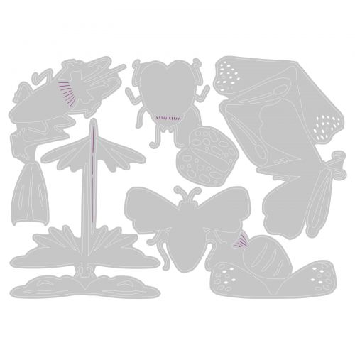 Funky Insects Thinlits Die Set - Tim Holtz - Sizzix