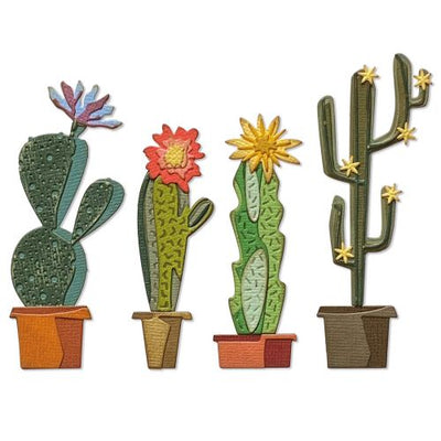 Funky Cactus Thinlits Die Set - Tim Holtz - Sizzix