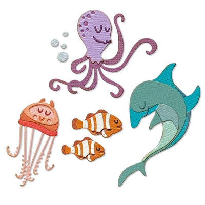 Under the Sea #1 Colorize Thinlits Dies - Tim Holtz - Sizzix
