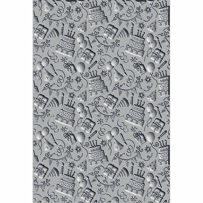 Celebrate 3-D Textured Impressions Embossing Folder - Kath Breen - Sizzix