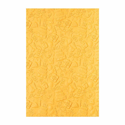 Celebrate 3-D Textured Impressions Embossing Folder - Kath Breen - Sizzix